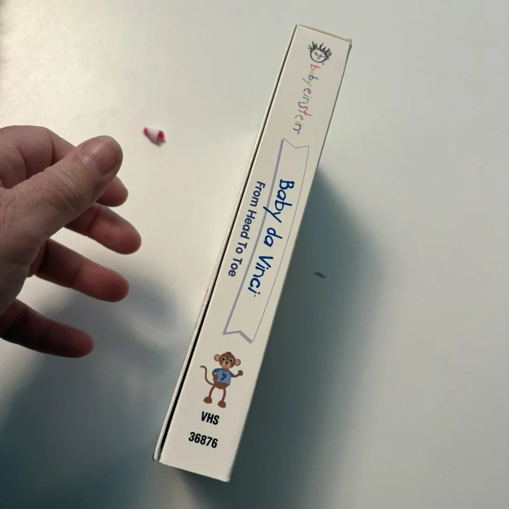 Baby Einstein Baby Da Vinci From Head to Toe VHS Tape 2004 Educational RARE OOP
